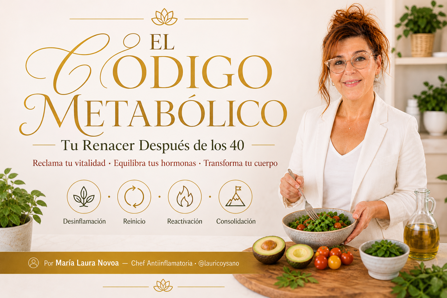 El Código Metabólico — Tu Renacer Después de los 40